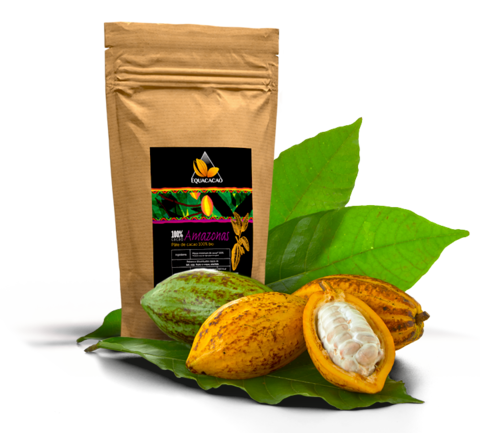 Équacacao - Chocolat de couverture 100% cacao Équateur BIO - Amazonas