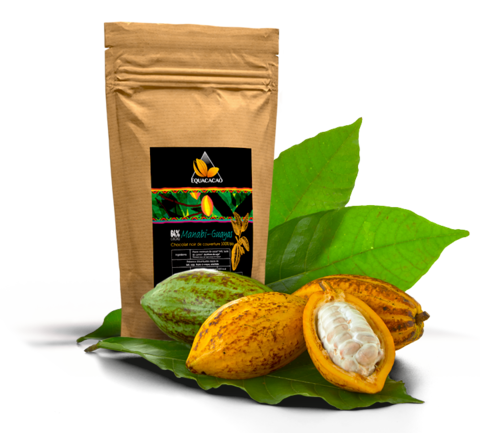 Équacacao - Chocolat de couverture 64% cacao Équateur - Manabi-Guayas